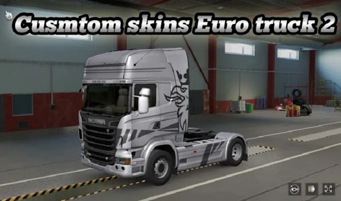 Gig Preview - Do skins for euro truck simulator 2 paintjobs