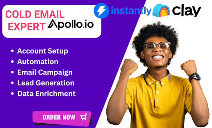 Gig Preview - Setup automation workflow on clay com apollo io instantly ai zoho crm hubspot