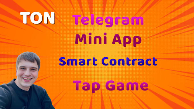 Gig Preview - Make telegram mini app mini game tap game ton smart contract jetton hamster