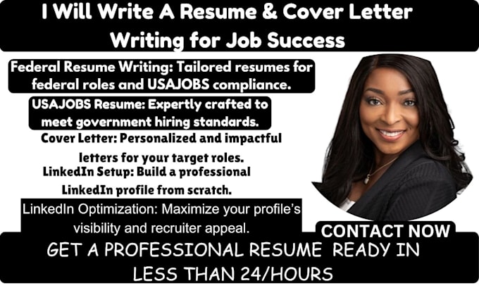 Gig Preview - Deliver professional resume writing in 12 hours