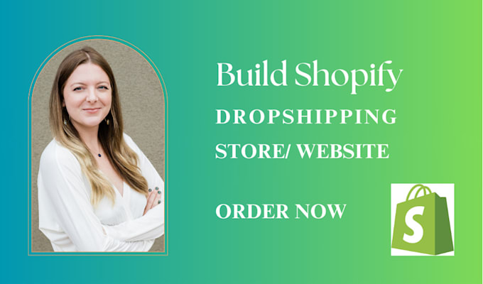 Gig Preview - Build shopify store or dropshipping ecommerce store