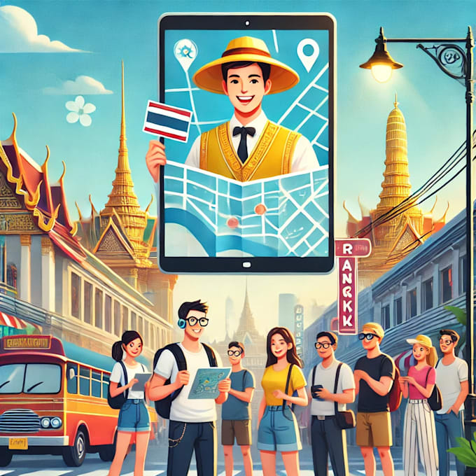 Gig Preview - Be your travel coach or tourguide in southeast asia