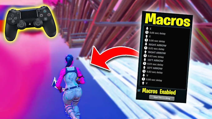 Bestseller - do a macro edit and reset like pc on controller