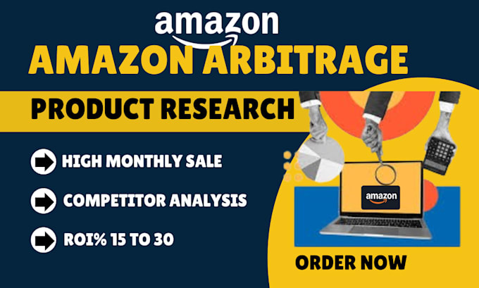 Gig Preview - Do amazon fba online arbitrage product research