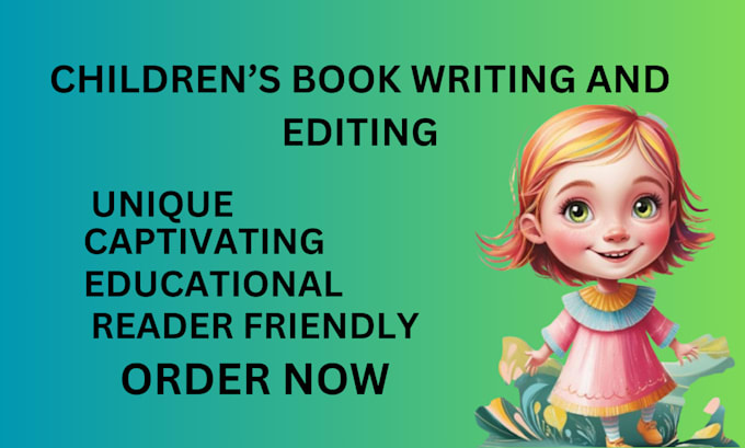 Gig Preview - Be your  children story kid moral story fiction ebook children story book writer