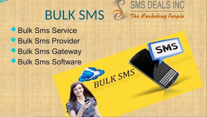 Gig Preview - Blast bulk sms, sms marketing, sms campaign boost sales, promote special offer