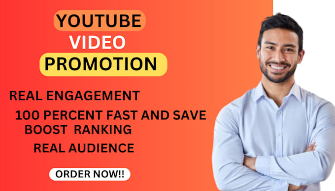 Gig Preview - Do superfast youtube video promotion, USA video views and channel promotion