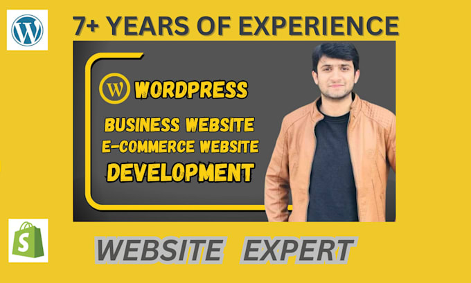 Gig Preview - Develop wordpress website design with responsive web design