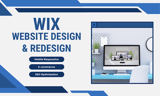 Gig Preview - Design wix website and redesign, wix ecommerce store and wix landing page