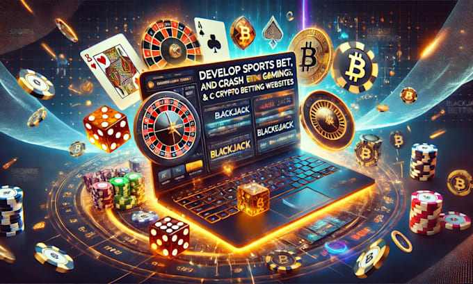 Bestseller - develop sport bet website, crash game gamble blackjack game, crypto bet website