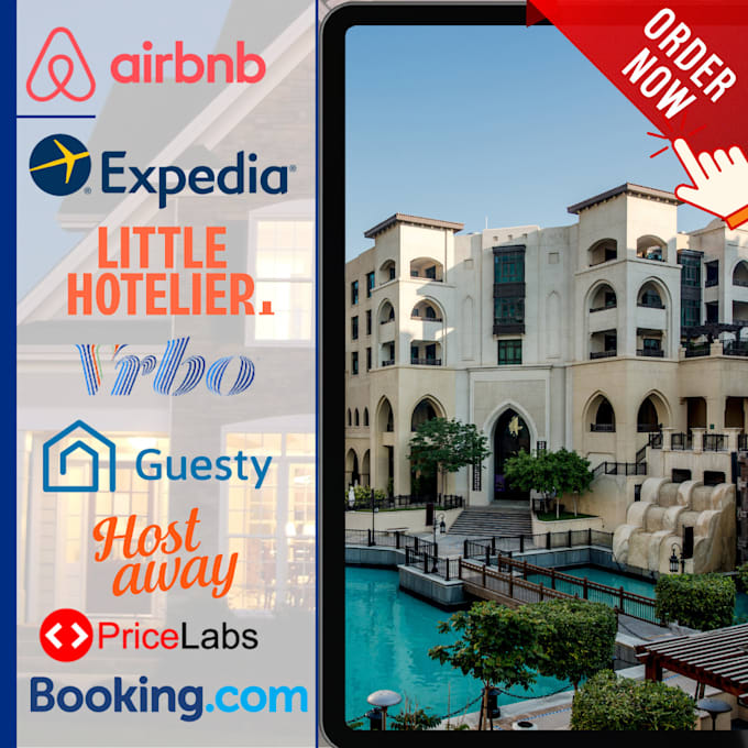 Gig Preview - Be your airbnb VA property manager airbnb cohost