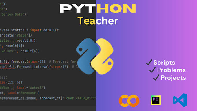 Gig Preview - Teach you basic to advanced python coding and scripting