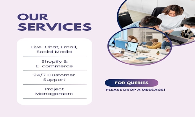 Gig Preview - Provide exceptional customer service via chat, email, social media