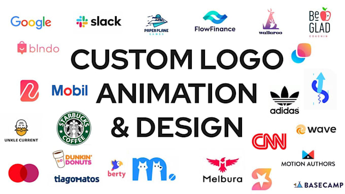 Gig Preview - Create custom 2d logo animation, intro and outro for youtube