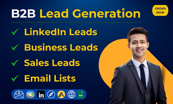 Gig Preview - Build vetted and active email lists for b2b lead generation