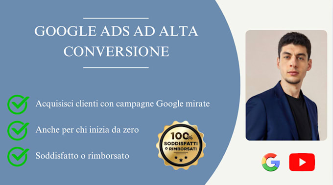 Gig Preview - Creo la campagna google giusta per il tuo business