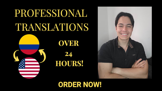 Bestseller - provide fast spanish english translations in 24 hours