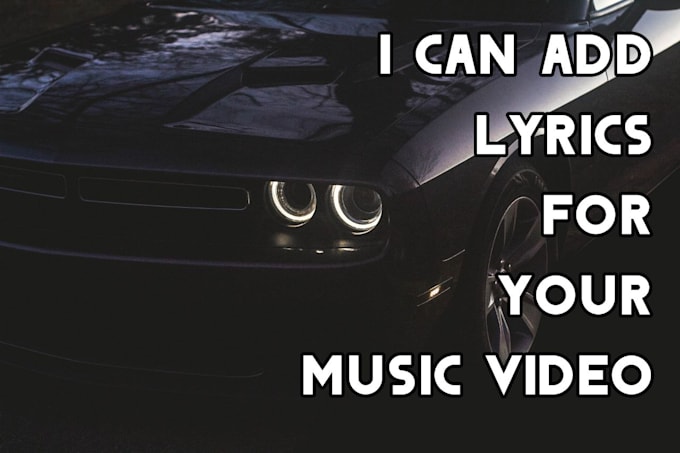 Bestseller - create an animated lyric music video for your song