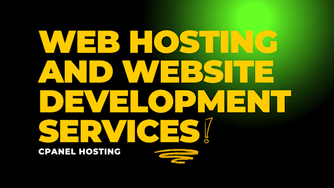 Bestseller - host or develop your custom website or cms with my cpanel hosting