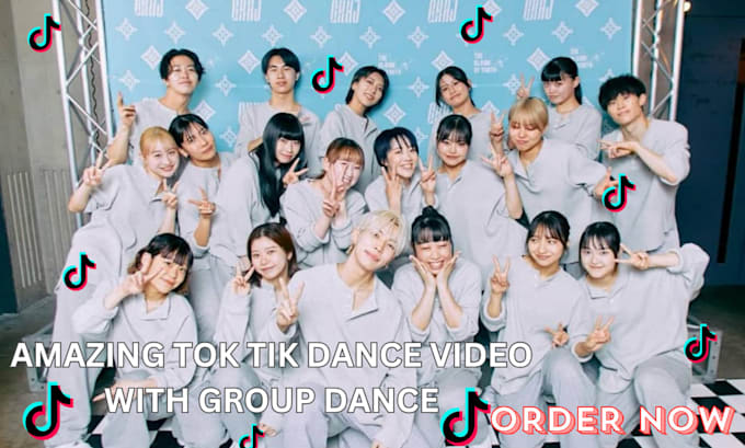 Gig Preview - Create amazing tik tok dance video dance choreography group dance to your music