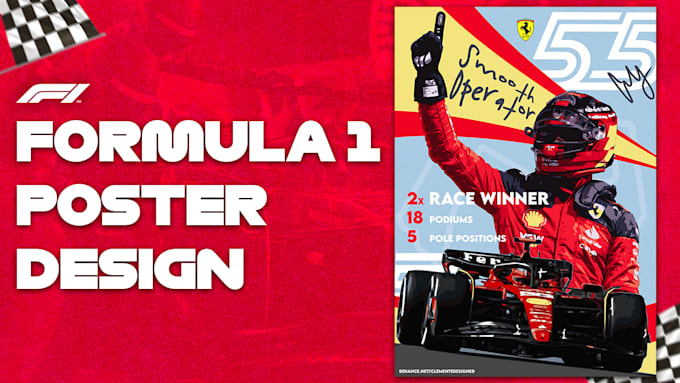 Gig Preview - Make you a formula 1 poster