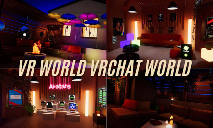 Gig Preview - Do a custom vrchat world, vr meta verse world, vrc world just for you