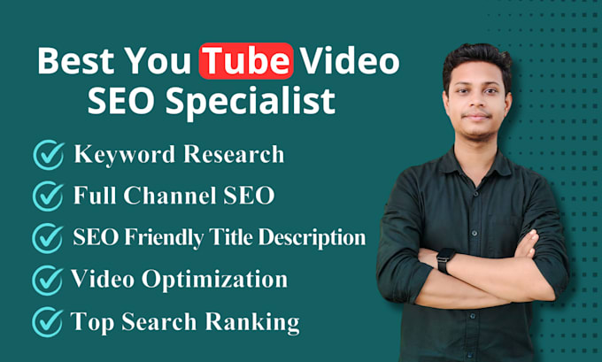 Bestseller - be your best youtube video SEO specialist