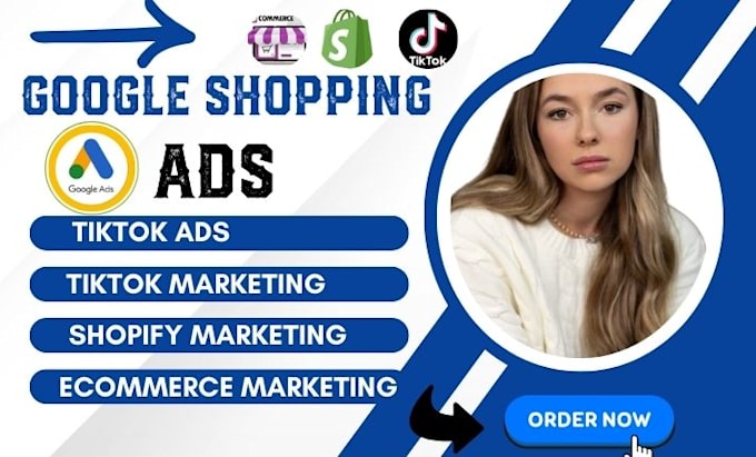 Gig Preview - Setup shopping ads, tiktok ads, shopify ads google ads expert shopify marketing