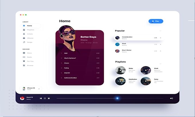 Gig Preview - Do web ui ux design, dashboard ui ux and app ui ux design in figma