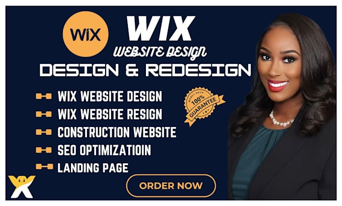 Gig Preview - Wix construction website, plumbing website, hvac website, wix website design