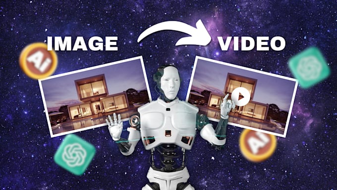 Gig Preview - Do ai video real estate tours from your photos