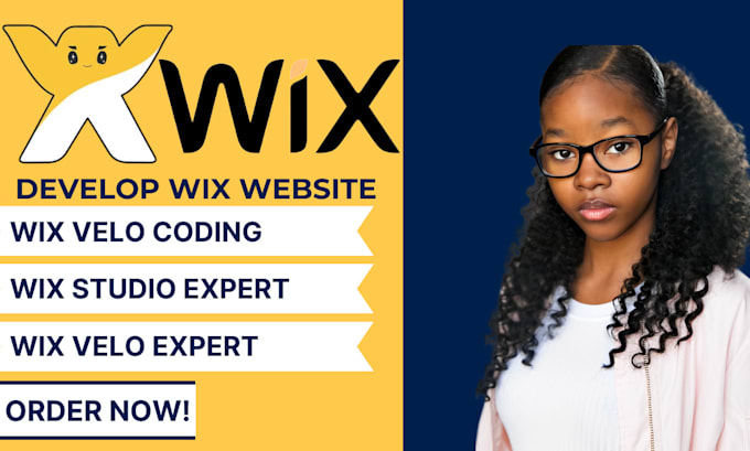 Gig Preview - Develop revamp wix website design wix velo website wix studio wix velo expert