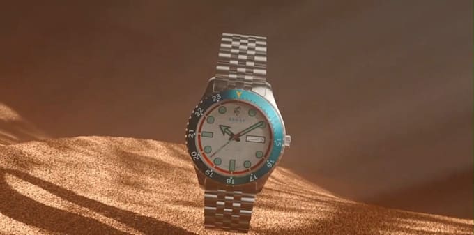 Gig Preview - Make 3d watch animation video, 3d watch product animation, 3d product animation