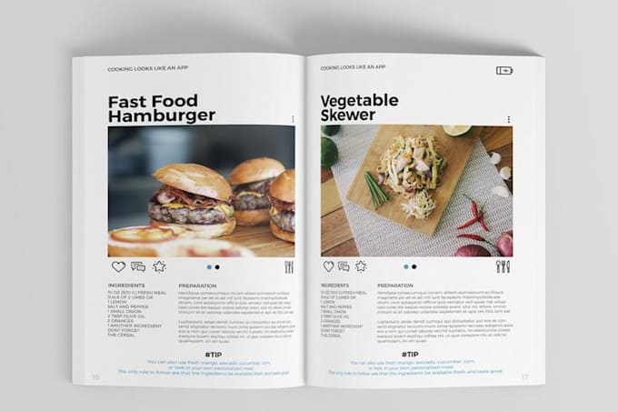 Gig Preview - Professionally write, format and design your mouthwatering cookbook