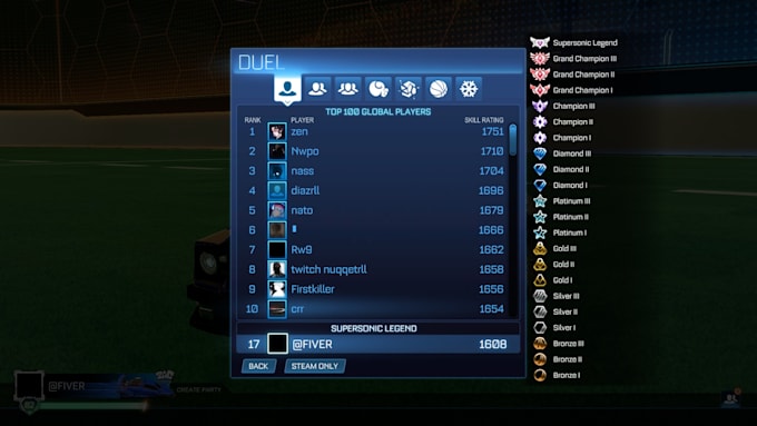 Bestseller - push u to every rank in rocketleague u want