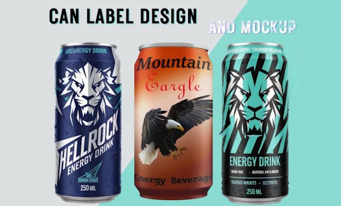 Gig Preview - Make tube label, tin label, can design, cbd oil, tea logo, energy dink, beer