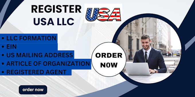 Gig Preview - Do US llc registration, llc registration, company registration with ein number