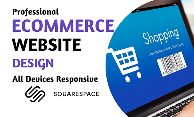 Gig Preview - Design squarespace ecommerce website redesign squarespace dropshipping store