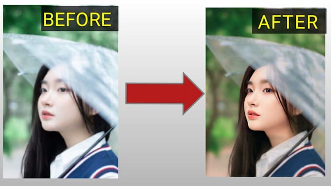 Gig Preview - Restore your blur images to a high quality design image