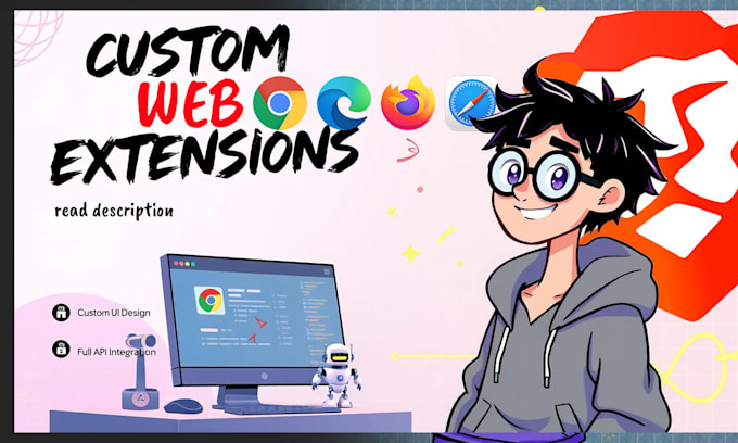 Bestseller - develop, customize and fix chrome, firefox, all browser extensions