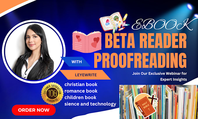 Gig Preview - Beta read book romance book beta read tech and christian book as a beta reader