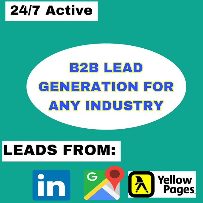 Gig Preview - Do b2b lead generation for any industry