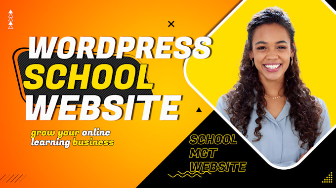 Gig Preview - Build school management system wordpress website for educational institutions