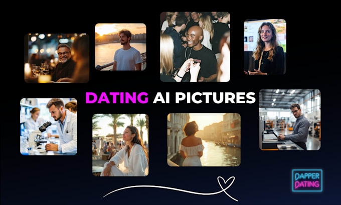 Gig Preview - Create ai pictures for your dating apps that look real tinder hinge bumble