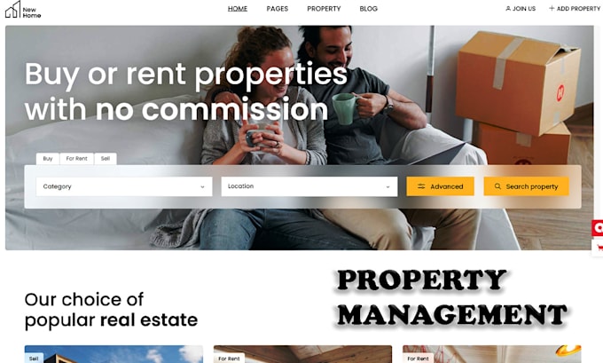 Gig Preview - Airbnb website, property management, vacation rental website, shorterm rental