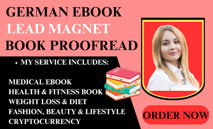 Bestseller - ghostwriter german ebook, book proofread, lead magnet