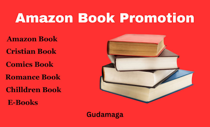 Gig Preview - Do book marketing,ebook promotion kindle book and amazon book promotion