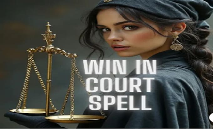 Gig Preview - Cast court case spell,  justice spell, make judge in your favor, win lawsuit now