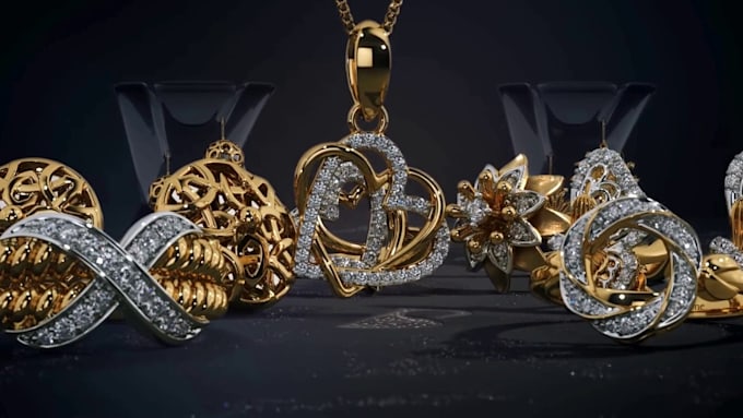 Gig Preview - Do cgi 3d jewelry animation, 3d ring animation, 3d product animation, 3d model