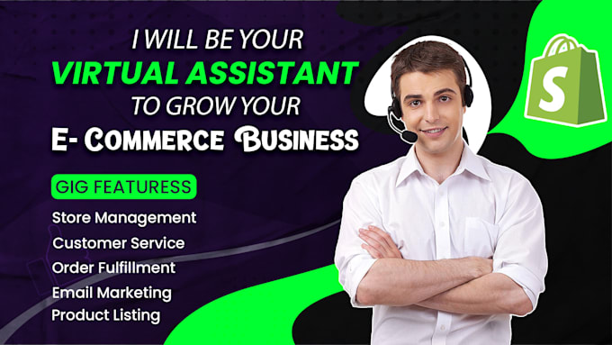 Gig Preview - Be your virtual assistant to grow your ecommerce business